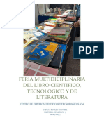 Feria Multidiciplinaria Del Libro Cientifica