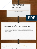 Modificacion Deconducta: Lic Carlos Burgue Guilbeaux