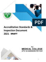 Medical College Accreditation Standards and Inspection (2021) 19 05 202