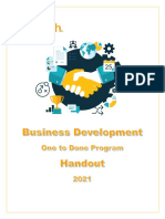 Business Development Handout
