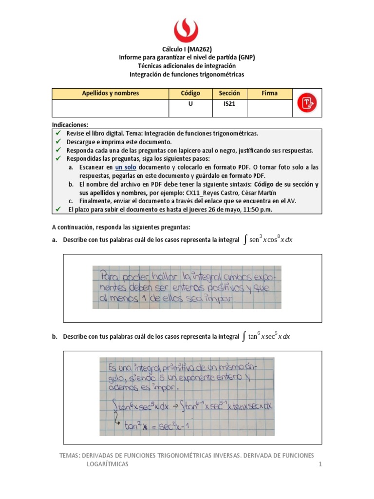 IS21 - AAA Calculo I UPC | PDF | Métodos y materiales de enseñanza