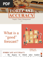 Understanding WAPE in Demand Planning | PDF | Forecasting | Accuracy ...