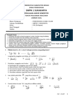 Fix Soal Pat Kelas Viii - Pai Smpn1sk