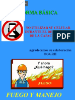 Fuego y Manejo de Extintores