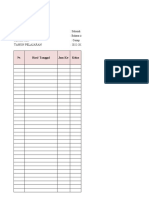 Contoh Buku Agenda Guru - Jurnal Pembelajaran Harian Guru