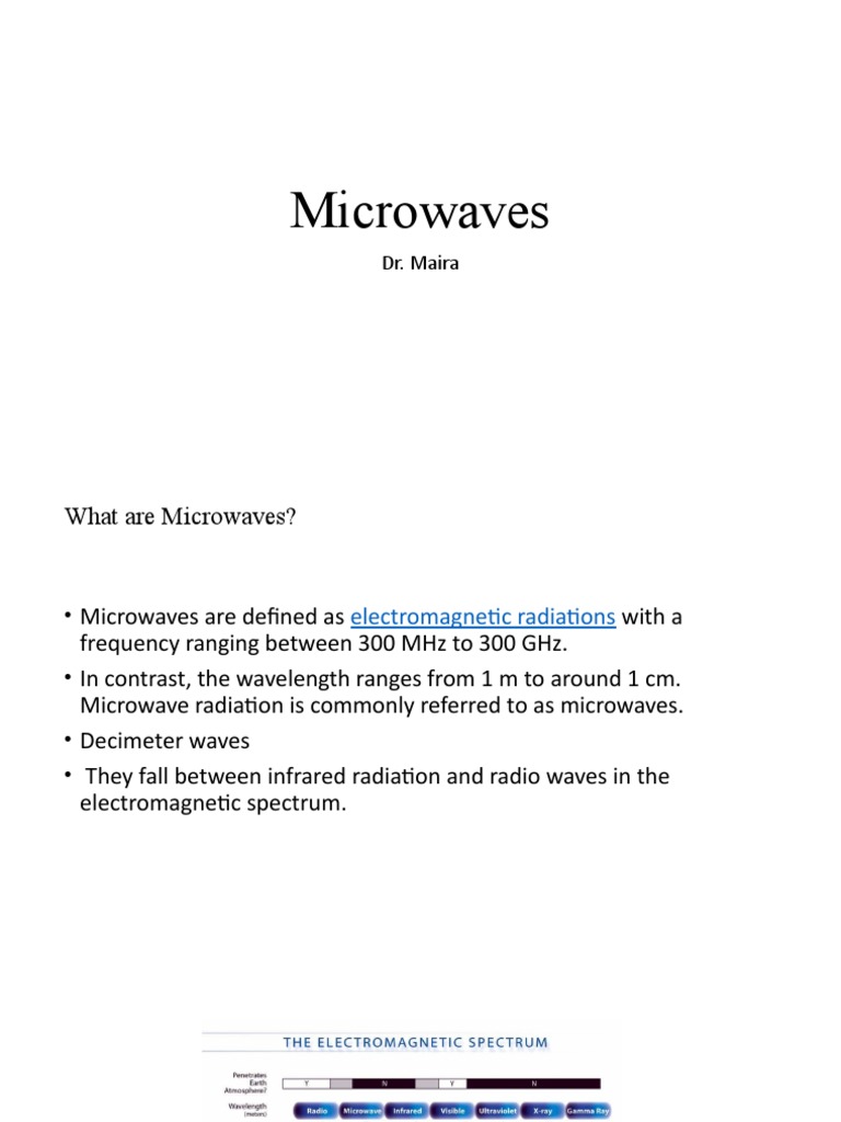 Microwaves | PDF