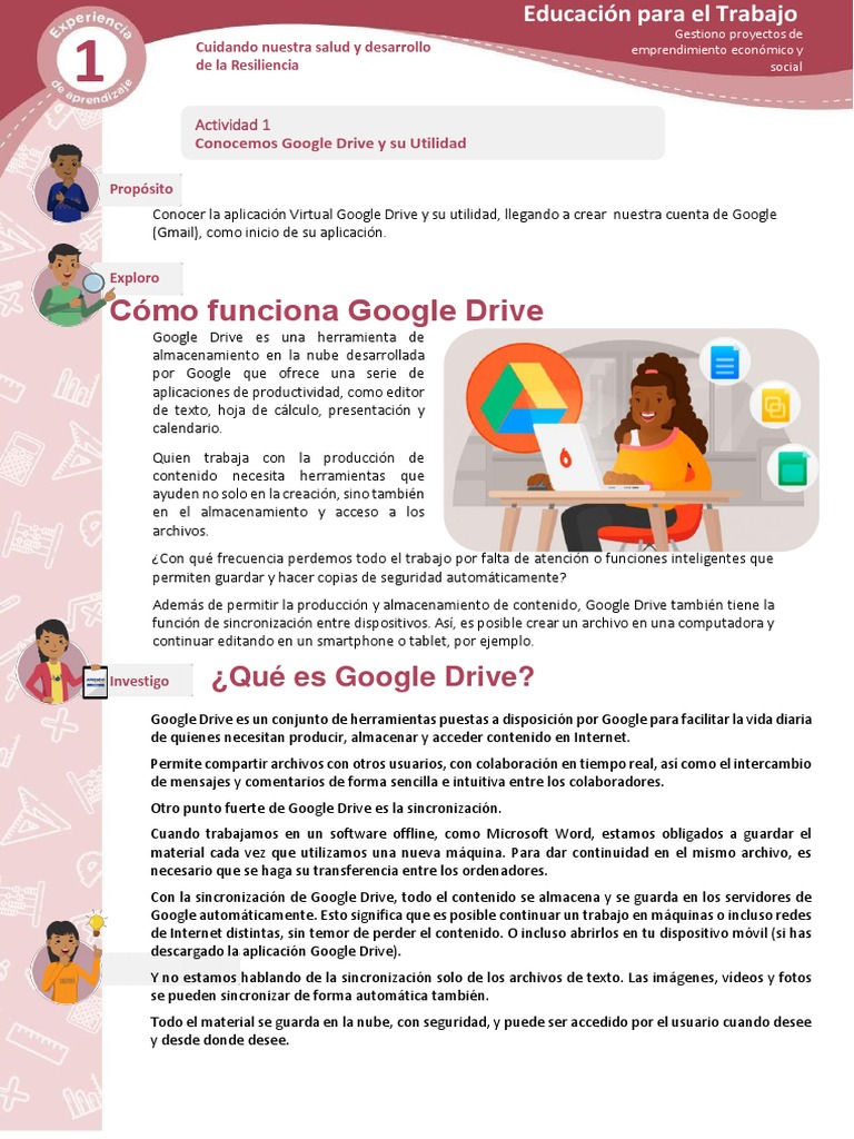 Utilidad de Google Drive en Educación | PDF | Computación en la nube ...