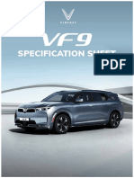 VF 9 Spec Sheet