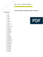 Homework 1-Unit 2 Vocabulary