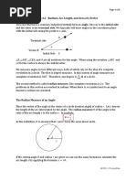 MATH 1330 - Section 4.2 - Radians, Arc Length, and Area of A Sector