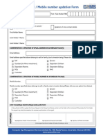 Updation of Contact Details & Family Declaration Form V1