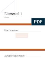 Elemental 1 - Aula 08