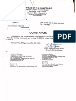 Cv. Case No. R-qzn-10-67064, Susana t. Uy, Vs Joan Nieles Aquino, (Constancia)