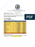 Levantamiento de Consumo de Los Electrodomésticos y Luminarias de Su Hogar