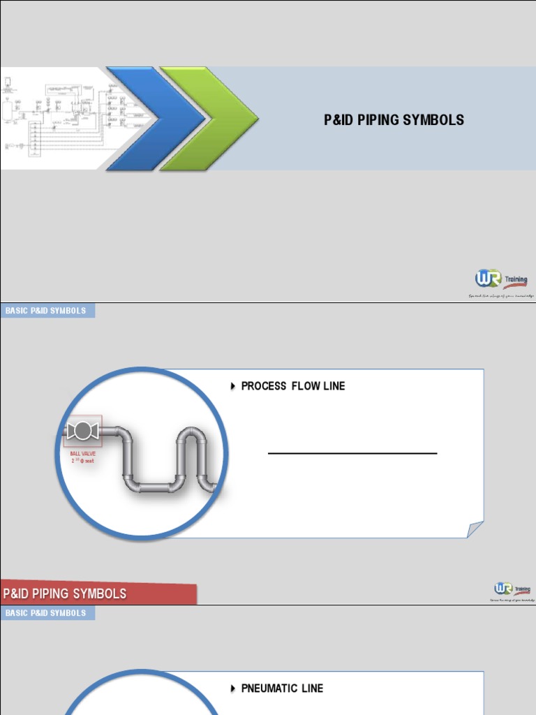 P&ID Piping Symbols Overview | PDF