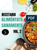 Recetario - Sir Salud Vol.2