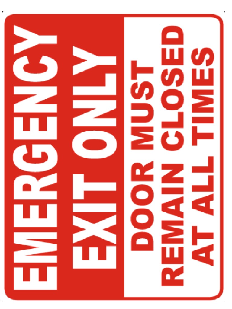 Emergency Exit | PDF