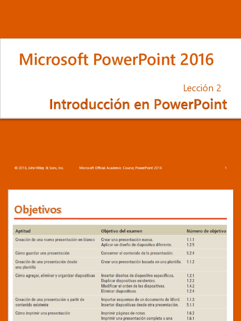 Introducción a PowerPoint 2016: Backstage | PDF | Microsoft PowerPoint ...