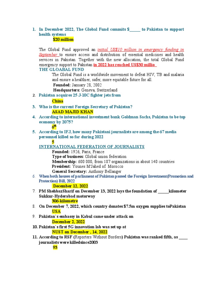 Current Affairs 2022 PDF Government