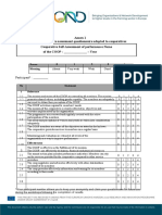 Coop Performance Assessment Questionaire