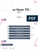 Pertemuan 1 - Dasar-Dasar TIU Part II