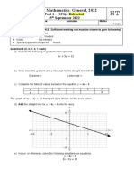 Test 4 2022-Simultaneous Equations For 2023 Prac