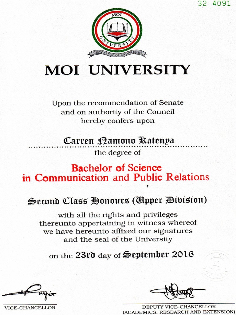 Degree Cert PDF | PDF
