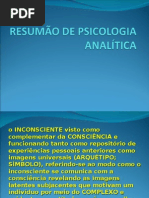 RESUMÃO DE PSICOLOGIA ANALÍTICA