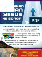 Kotbah Kenaikan Yesus