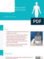 Fixation of Histology Samples