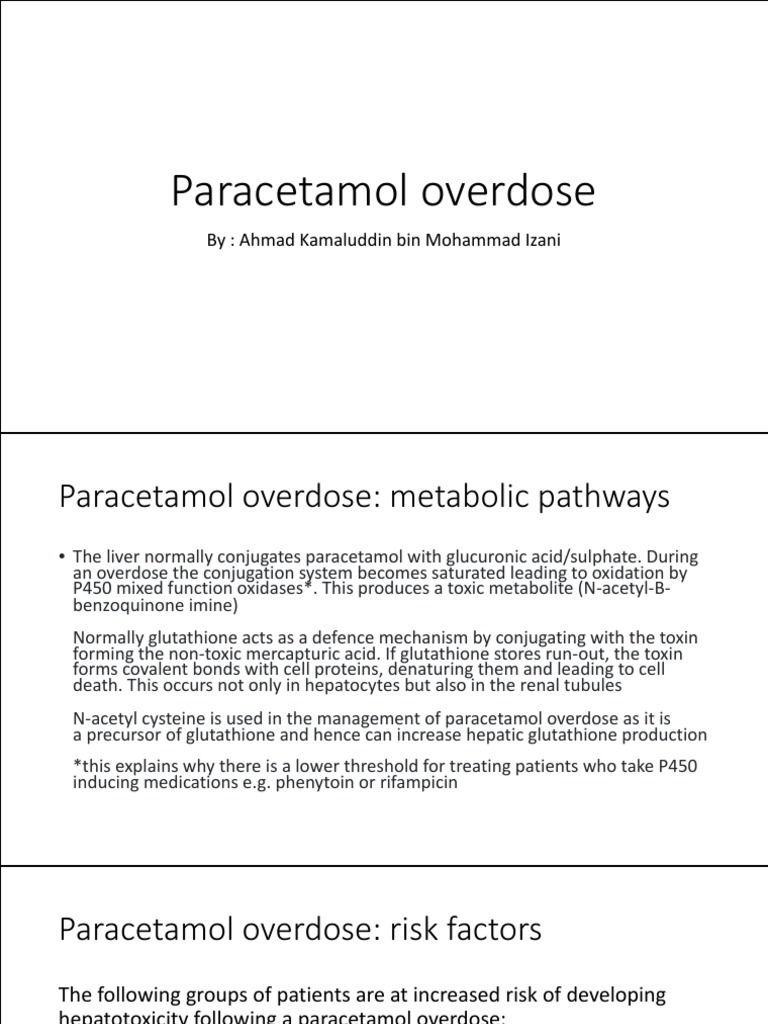 Paracetamol intelligence overview