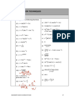 Differentiation Techniques