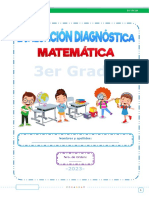 Evaluación Diagnóstica 3° - Matemática 2023 (2456)