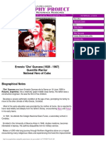 Ernesto 'Che' Guevara - The Biography Project
