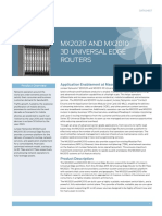 MX2000 Series Ethernet Services Routers Datasheet