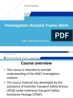 Investigation Analysis Frameworks