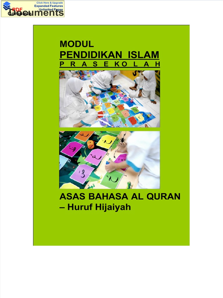 Dokumen - Tips Buku Panduan Aktiviti Pendidikan Islam Pra Sekolah | PDF