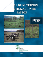 Manual de Nutricion y Fertilizacion de p