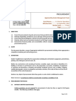 Procurement Guidelines 5 A