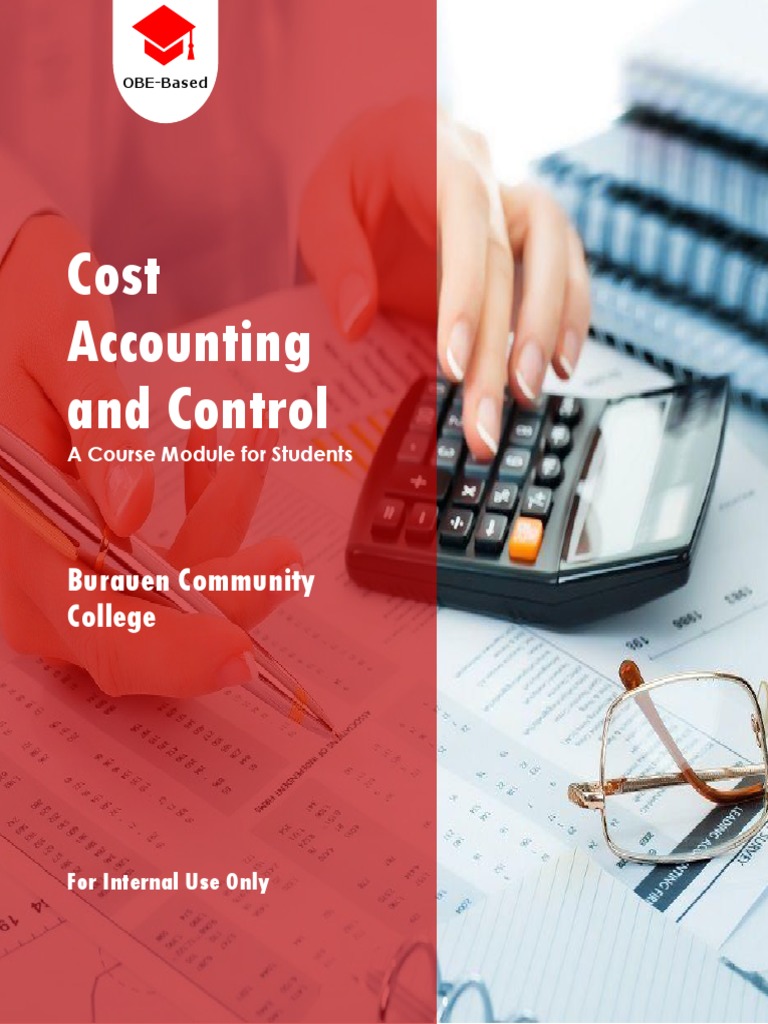 Cost Accounting and Control Prelims Revised | PDF | Cost | Cost Accounting