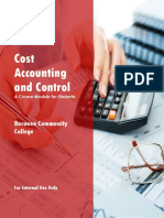 Cost Accounting and Control Midterms - Edited