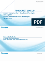 Daikin VRV Product Line Up