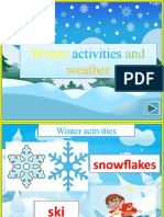 Winter Activities (4th Form)