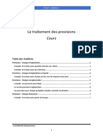 1-9 - Le Traitement Des Provisions