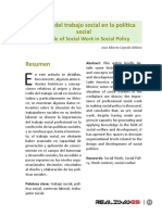 Dialnet ElPapelDelTrabajoSocialEnLaPoliticaSocial 8063851