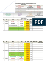 Final Fixture - 1st Round (14 May 2023)