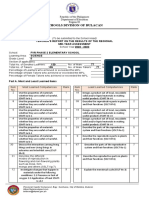 Template 1 RMYA For Teachers Science Grade 5