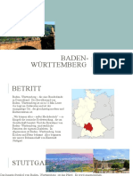 Baden Würtemberg Präsentation Auf Deutsch B1