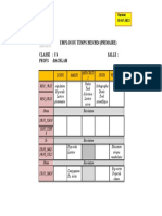 C4 Emploi Du Temps Francais 23-24 Ad