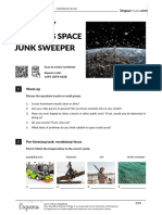 Company Develops Space Junk Sweeper British English Student